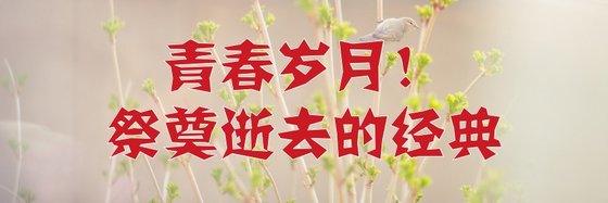 青春岁月！祭奠逝去的经典